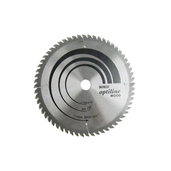 BOSCH 목공용팁쏘 184mm(7-1/4) 184*19*2.5t 60날