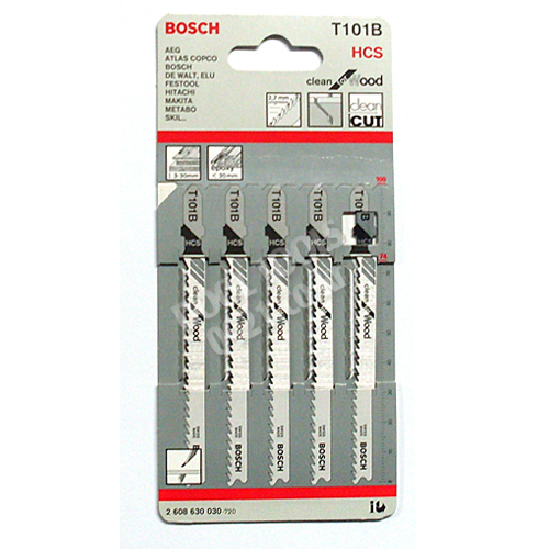 [BOSCH]목재용직소날T101B(5PCS)