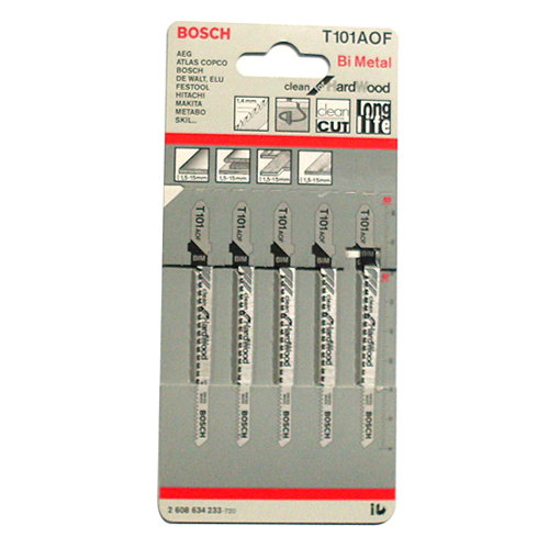 [BOSCH]목재용직소날T101AOF(5pcs)