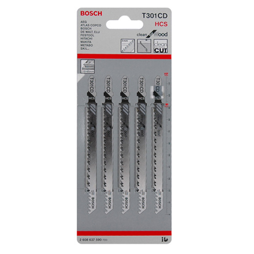 [BOSCH]목재용직소날T301CD(5pcs)