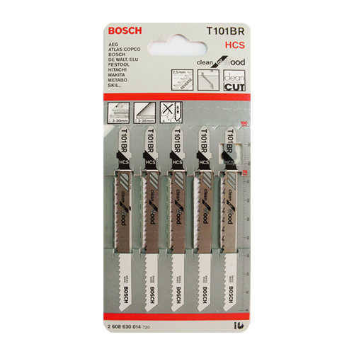 BOSCH 목재용직소날T101BR(5PCS)