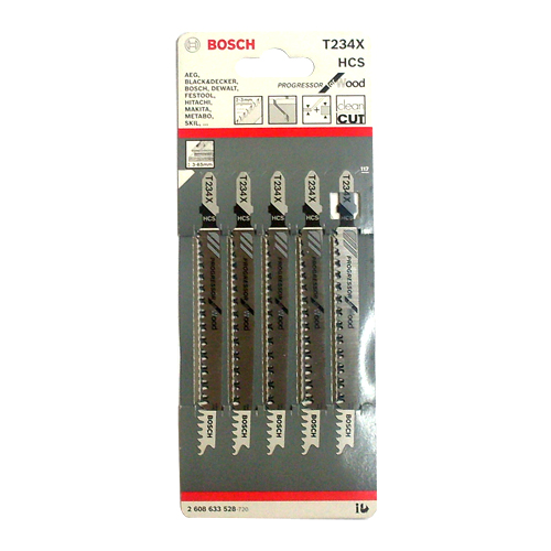 BOSCH 목재용직소날T234X(5PCS)