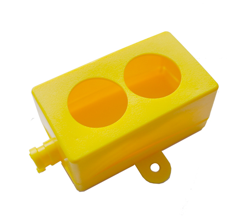 [화성고무]콘센트커버 2구형