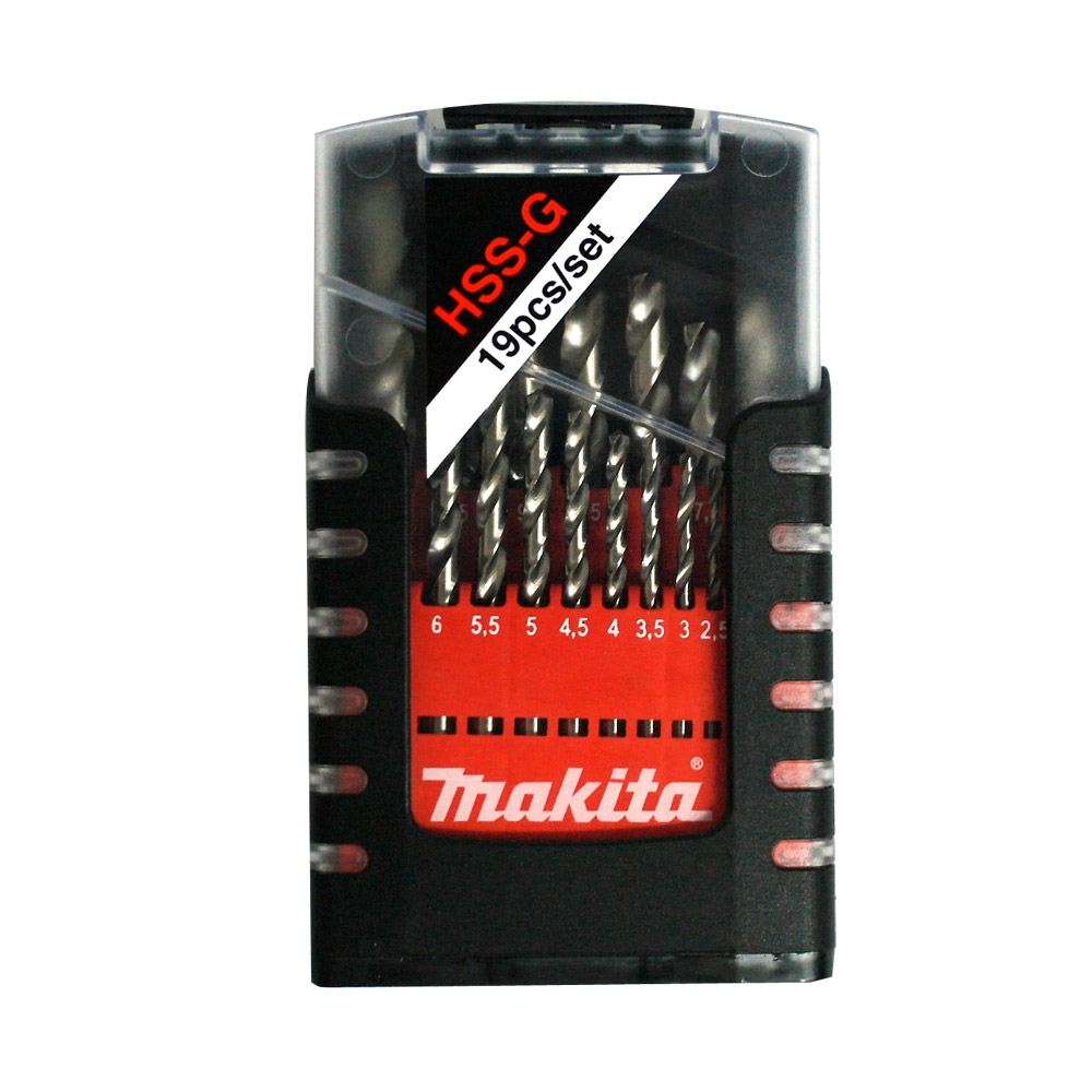 [마끼다]철재용드릴세트D-50740(19pcs)