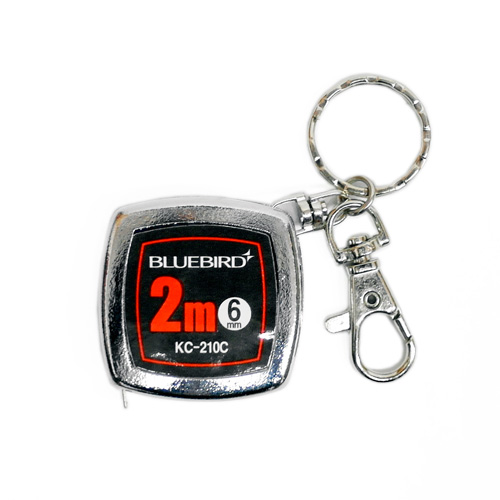 블루텍 키고리줄자(크롬도금) KC-210C(2M*6mm)