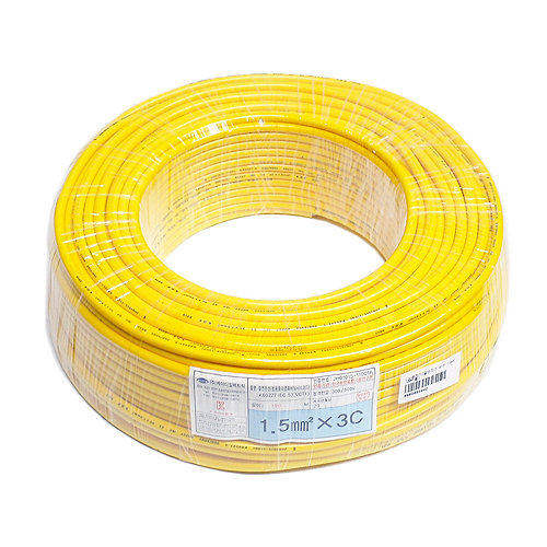 [KD=성운]절연전선 VCTF(황색)100M (화물착불)