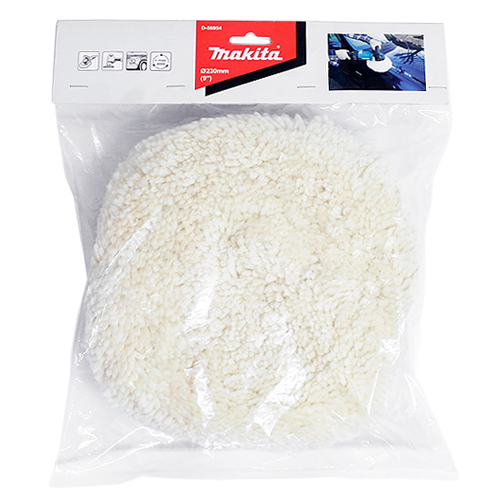 [마끼다]폴리셔용 융털(양면) D-56954 230mm(9)(초벌용)