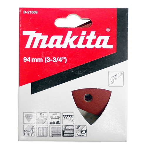 [마끼다]만능컷터용 샌딩페이퍼(목재용) B-21559(고급형)