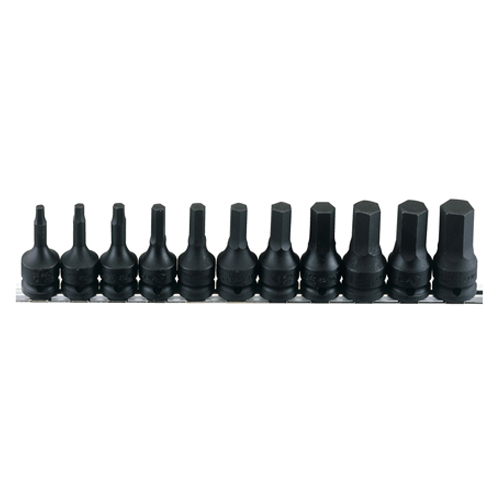 [지니어스]임팩트육각비트소켓세트 TH-411M 12.7mm(1/2)