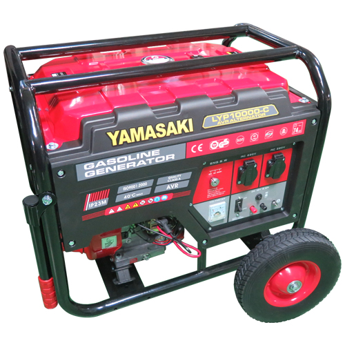 [YAMASAKI]발전기 LYP10000-C(8.7kVA)(4행정)(화물착불)