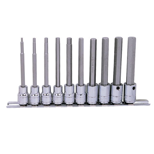 [지니어스]육각비트소켓세트 BS-310HML 9.5mm(3/8)