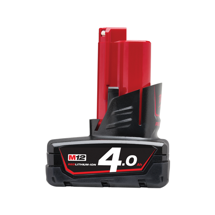 [밀워키]리튬이온배터리M12B4 (12V-4.0Ah)@삽입형