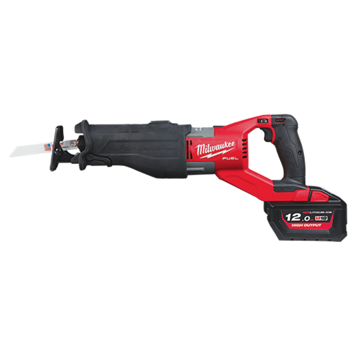 밀워키 브러쉬리스 슈퍼충전컷소 M18 FSX-122C(18V)-12.0Ah#2pack(개별배송)