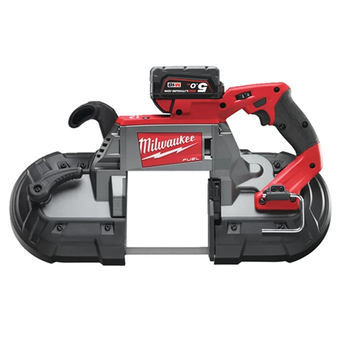 밀워키 충전밴드쏘 M18 CBS125-502C(18V)-5.0Ah#2pack(개별배송)