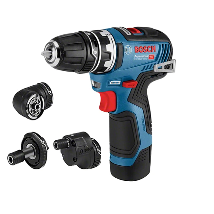 BOSCH 브러쉬리스 컴팩트드릴 GSR10.8V-35FC(3.0Ah)#2pack