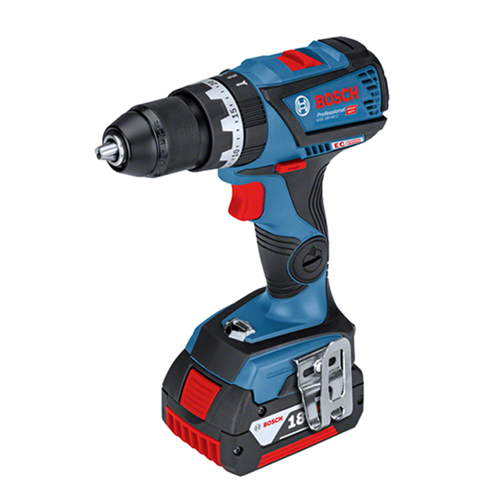 BOSCH 충전햄머드릴 GSB18V-60C(18V)-5.0Ah#2pack