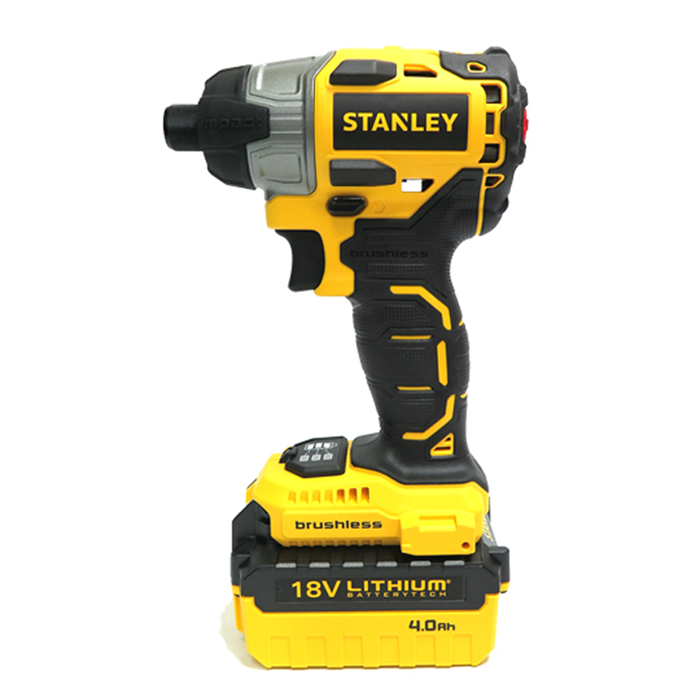 [스탠리]브러쉬리스충전임팩드라이버SBI201M2K (18V)-4.0Ah#2pack