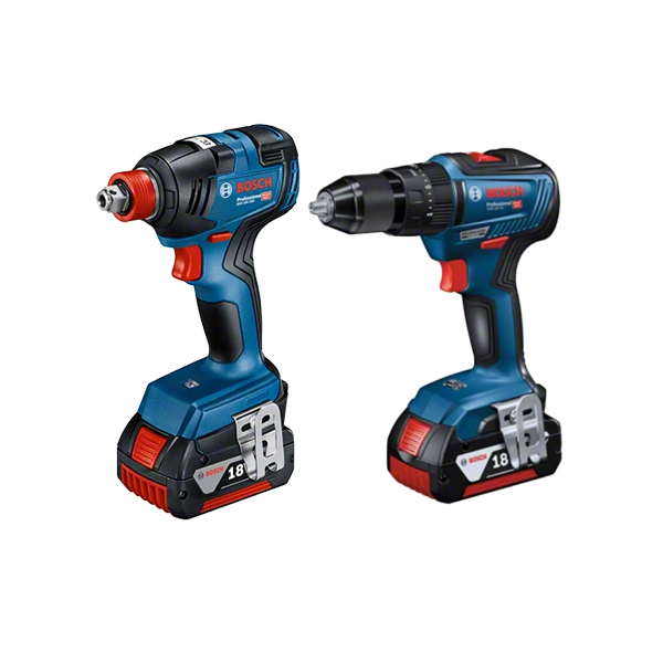 [BOSCH]충전콤보세트 GDX18V-200&GSB18V-55(18V)#5.0Ah-2pack