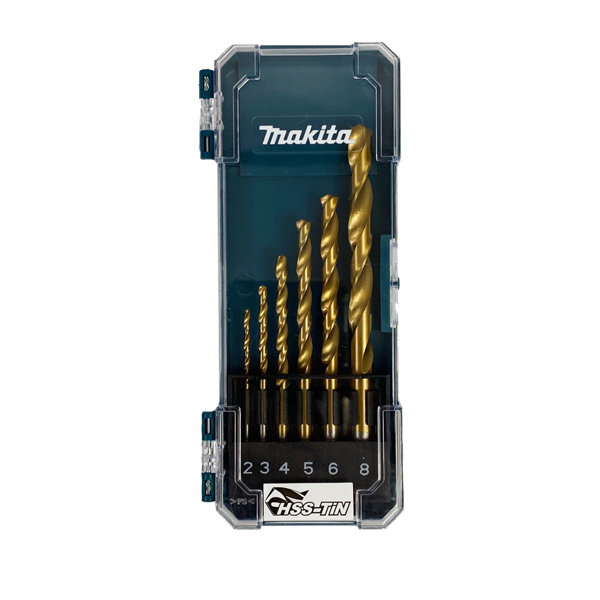 [마끼다]금속용드릴비트 세트 D-72833 (6pcs)