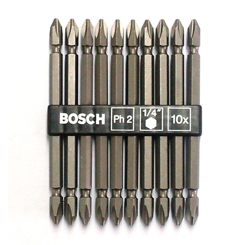 [BOSCH]도금비트날Ph2(110mm)(10pcs)