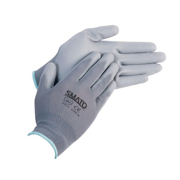 [스마토]PU PALM코팅장갑-회색(1타, 10EA)