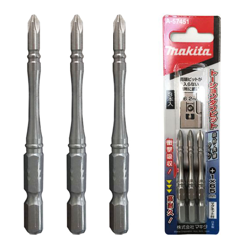 [마끼다]토션비트(단면) A-57451(3pcs)@Ph1*65mm