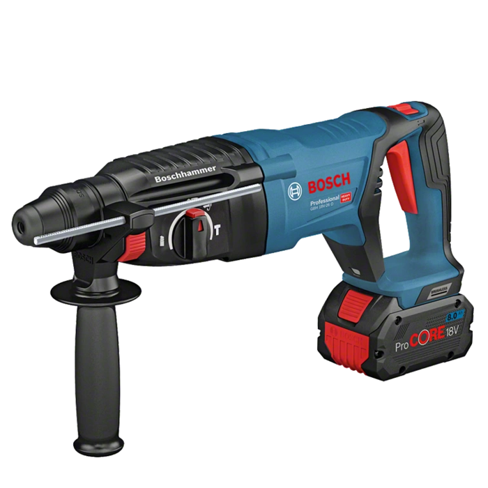 [BOSCH]충전로터리햄머드릴 GBH18V-26D #8.0Ah(Procore)/4.0Ah-2pack